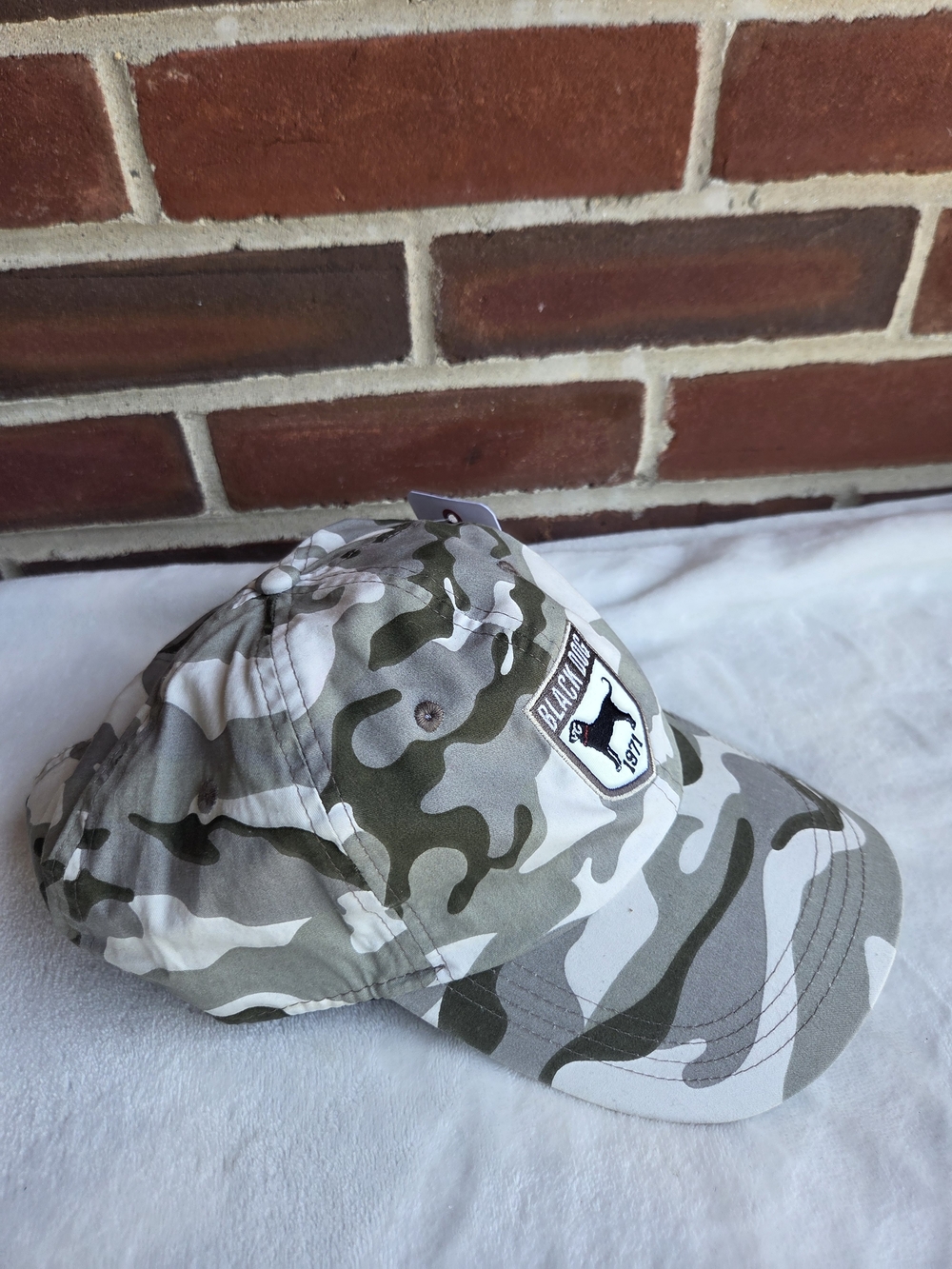 The Black Dog 1971 Camo Baseball Cap Adjustable Lightweight Classic Curved Hat N - Picture 4 of 8